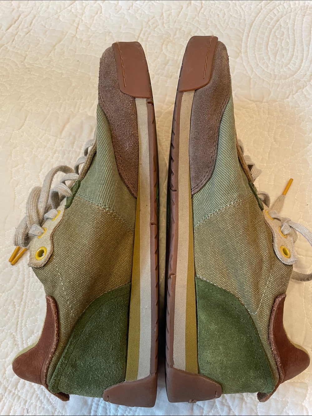 2 pairs - Satorisan Enso Gaia - Camouflage Moss EU44/US 10.5 men - Picture 2 of 16